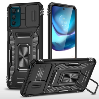 HOLDER ARMOR Tvrdený kryt pre Motorola Moto G42 - čierny