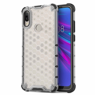 HONEYCOMB Tvrdený kryt pre Huawei Y6 2019 / Y6S 2019 - biely