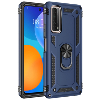 RING ARMOR Tvrdený kryt pre Huawei P Smart 2021 - modrý