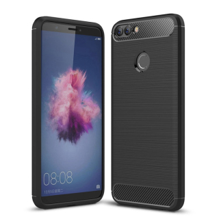 CARBON Zadný obal pre Huawei P Smart - čierny