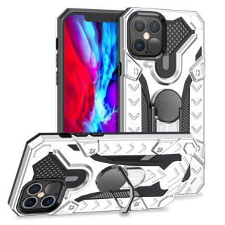 HOLDER ARMOR Tvrdený kryt pre Apple iPhone 12 Pro Max - silver