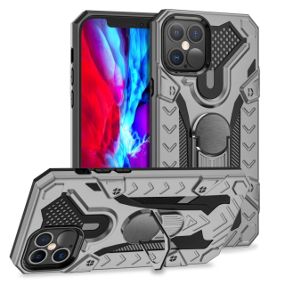 HOLDER ARMOR Tvrdený kryt pre Apple iPhone 12 Pro Max - sivý