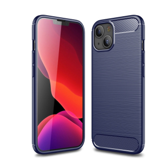 CARBON Zadný obal pre Apple iPhone 13 - modrý