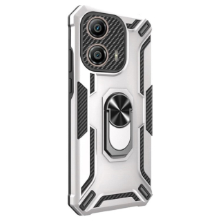 WARSHIP Tvrdený Zadný kryt pre Motorola Moto G53 5G - sivý