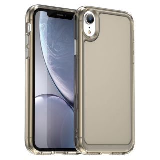 CANDY Zadný obal pre Apple iPhone XR - sivý