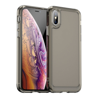 CANDY Zadný obal pre Apple iPhone X / XS - sivý