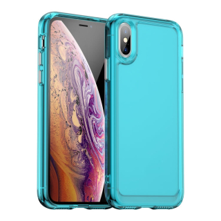 CANDY Zadný obal pre Apple iPhone X / XS - modrý