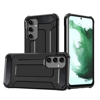 HYBRID ARMOR Tvrdený kryt na SAMSUNG GALAXY A54 5G - čierny
