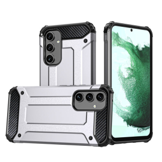 HYBRID ARMOR Tvrdený kryt na SAMSUNG GALAXY A54 5G - sivý