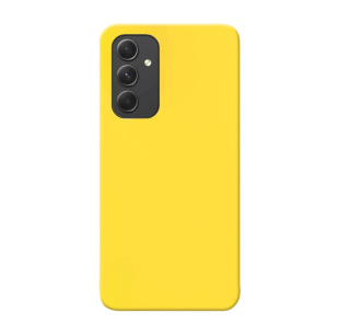 SNAPY silikónový obal na SAMSUNG GALAXY A54 5G - žltý
