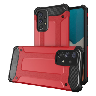HYBRID ARMOR Tvrdený kryt na Samsung Galaxy A53 5G - červený