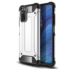 HYBRID ARMOR Tvrdený kryt na Xiaomi Redmi Note 11 / 11s - sivý