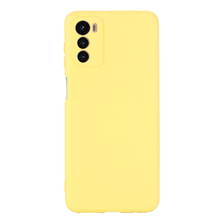 SNAPY silikónový obal na Motorola Moto G42 - žltý