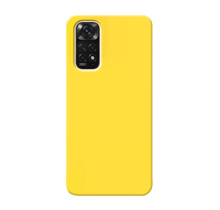 SNAPY silikónový obal na Xiaomi Redmi Note 11 / 11s - žltý