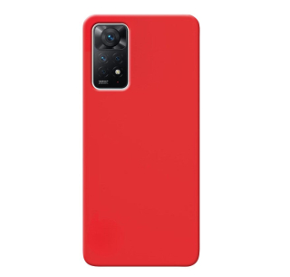 SNAPY silikónový obal na Xiaomi Redmi Note 11 Pro / Note 11 Pro 5G - červený