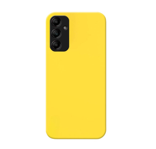 SNAPY silikónový obal na Samsung Galaxy A14 / A14 5G - žltý