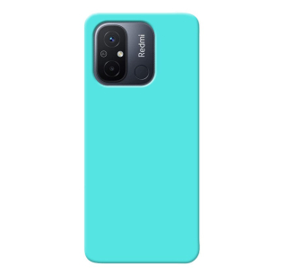 SNAPY silikónový obal na Xiaomi Redmi 12C - mentolový