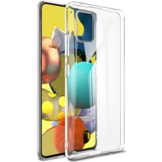 Priehľadný gélový obal 2.0mm pre SAMSUNG GALAXY A71 - transparentný