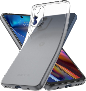 Priehľadný gélový obal 1.5mm pre Motorola Moto E32 / E32s - transparentný