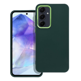 FRAME TPU Zadný kryt pre Samsung Galaxy A55 5G - zelený
