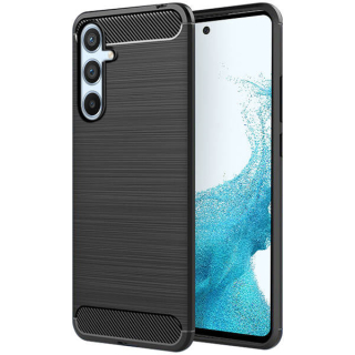 CARBON Zadný kryt pre Samsung Galaxy A55 5G - čierny