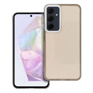 PEARL Zadný kryt pre Samsung Galaxy A35 5G - sivý