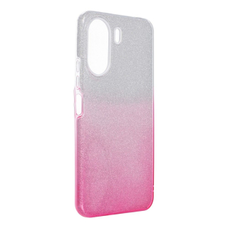 SHINING Zadný kryt pre Xiaomi Redmi 13C / POCO C65 - ružovo strieborný