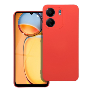SILICONE Zadný kryt pre Xiaomi Redmi 13C / POCO C65 - oranžový