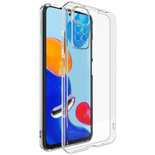 Transparentný Silikónový Zadný kryt pre Xiaomi Redmi Note 11 / Note 11s - 2.00 mm priesvitný