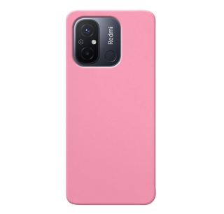 MATT Silikónový Zadný kryt pre Xiaomi Redmi 12C - ružový