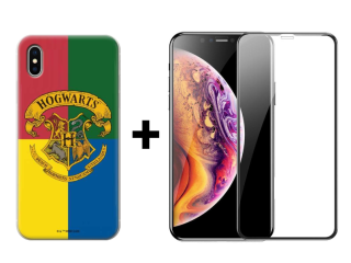 9D SKLO + KRYT 2v1 pre Apple iPhone X , XS - Harry Potter 038