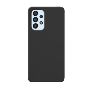 MATT Silikónový Zadný kryt pre Samsung Galaxy A33 5G - čierny