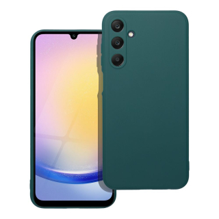 MATT Zadný silkonový kryt pre Samsung Galaxy A25 5G - zelený