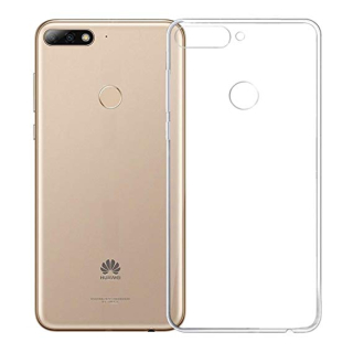 Silikonový kryt (obal) pre Huawei Y7 / Y7 Prime (2018) priesvitný
