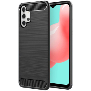 Silikonové púzdro na Samsung Galaxy A32 5G carbon čierne