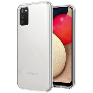 Silikonové púzdro na Samsung Galaxy A02s priesvitné