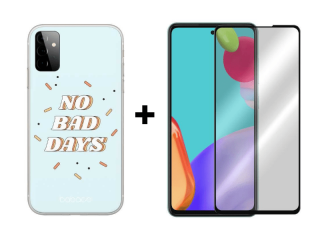 9D SKLO + PÚZDRO 2v1 pre Samsung Galaxy A52 / A52 5G / A52s BadDays