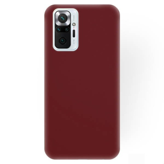 Silikonové púzdro pre Xiaomi Redmi Note 10 Pro bordové