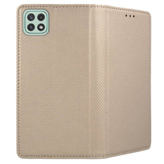Púzdro Smart Magnet na Samsung Galaxy A22 5G zlaté