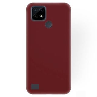 Silikonové púzdro na Realme C21 - bordové