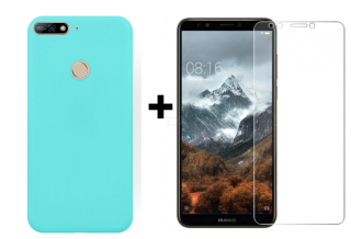 SKLO + PÚZDRO 2v1 pre HUAWEI Y7 (2018) Mentolové