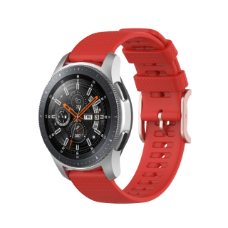 Remienok na Samsung Galaxy Watch 3 45mm / Galaxy Watch 3 46mm – červený