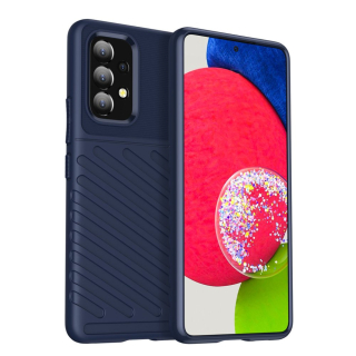 Silikónový kryt na Samsung Galaxy A53 5G - Thunder modrý