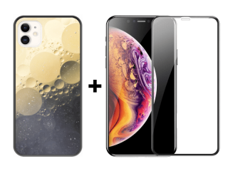 9D SKLO + KRYT 2v1 pre Apple iPhone 11 - Pattern 003