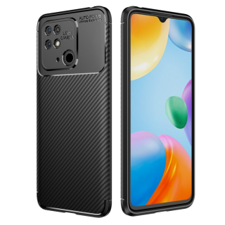 Silikónový kryt pre Xiaomi Redmi 10C - Focus čierny