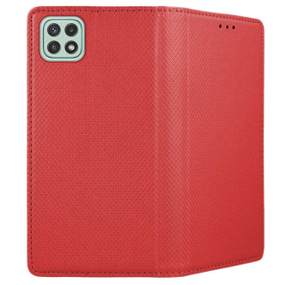 Púzdro Smart Magnet na Samsung Galaxy A22 5G červené