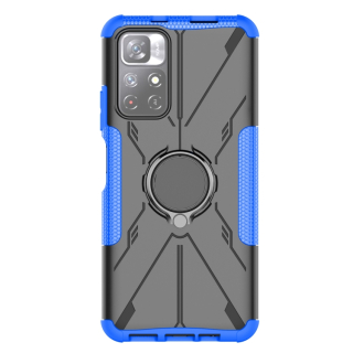 Tvrdený kryt na Xiaomi Redmi Note 11s 5G - Bear Armor modré