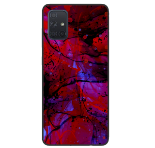 Ochranný Tvrdený kryt pre Samsung Galaxy A71 - Pattern 014