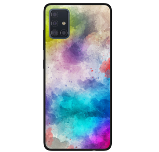 Ochranný Tvrdený kryt pre Samsung Galaxy A51 - Pattern 008