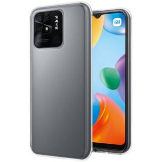 Silikónový kryt pre Xiaomi Redmi 10C - priesvitný
